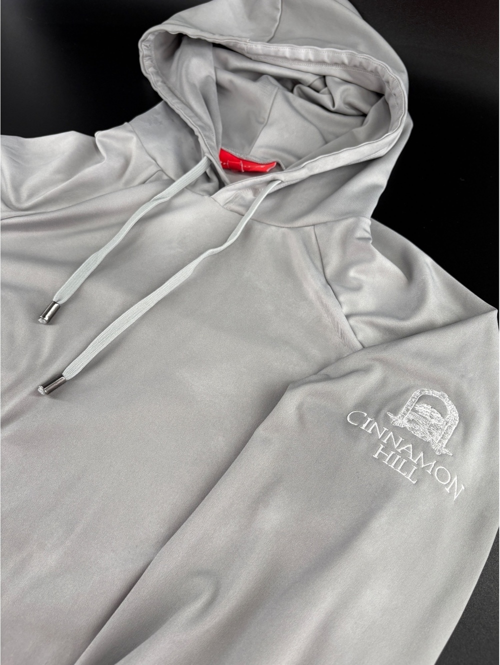 Redvanly Cinnamon Hill Golf Hoodie Small Gray Performance Pullover - Picture 2 of 7